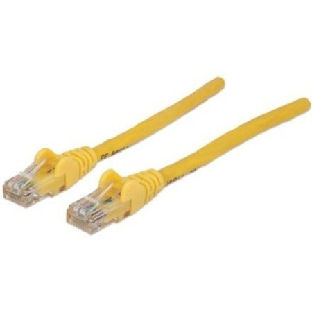 INTELLINET NETWORK SOLUTIONS 5 Ft Yellow Cat6 Snagless Patch Cable 342353